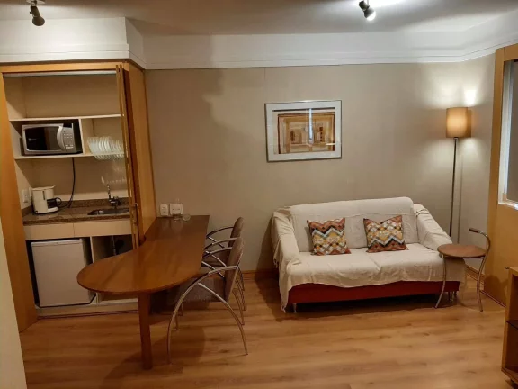 Imagem Flat para venda possui 30 metros quadrados com 1 quarto em Consolação