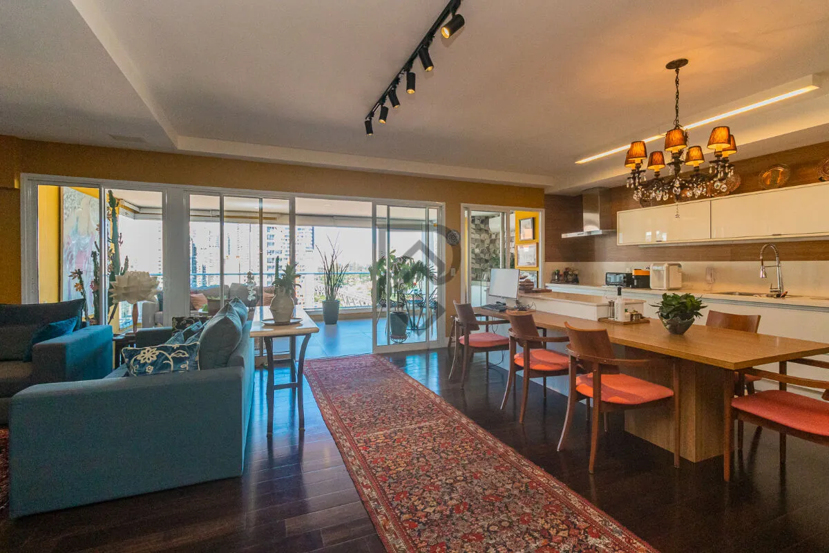 Imagem Apartamento brooklin pronto para morar andar alto vista livre