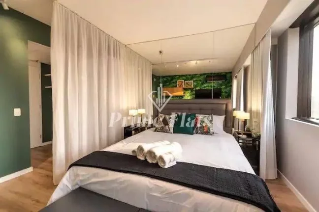Imagem Flat disponível para venda no Quality Faria Lima, com 28m², 1 dormitório e 1 vaga de garagem
