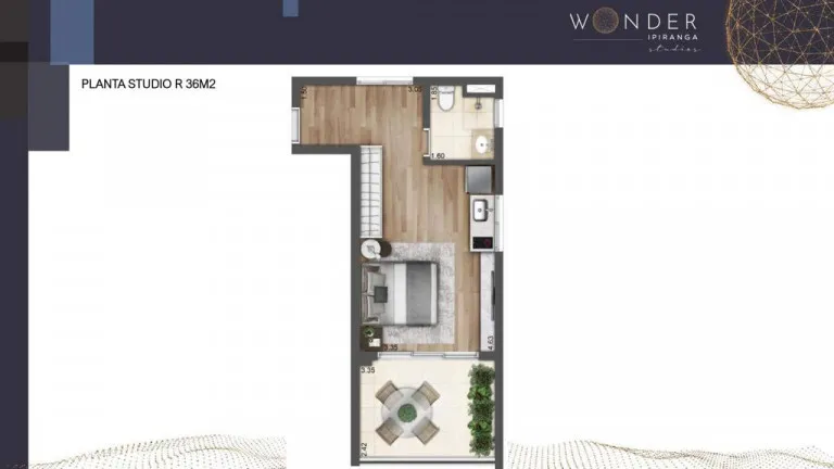 Imagem Apartamento com 1 Quarto à Venda, 40 m² em Sacomã - São Paulo