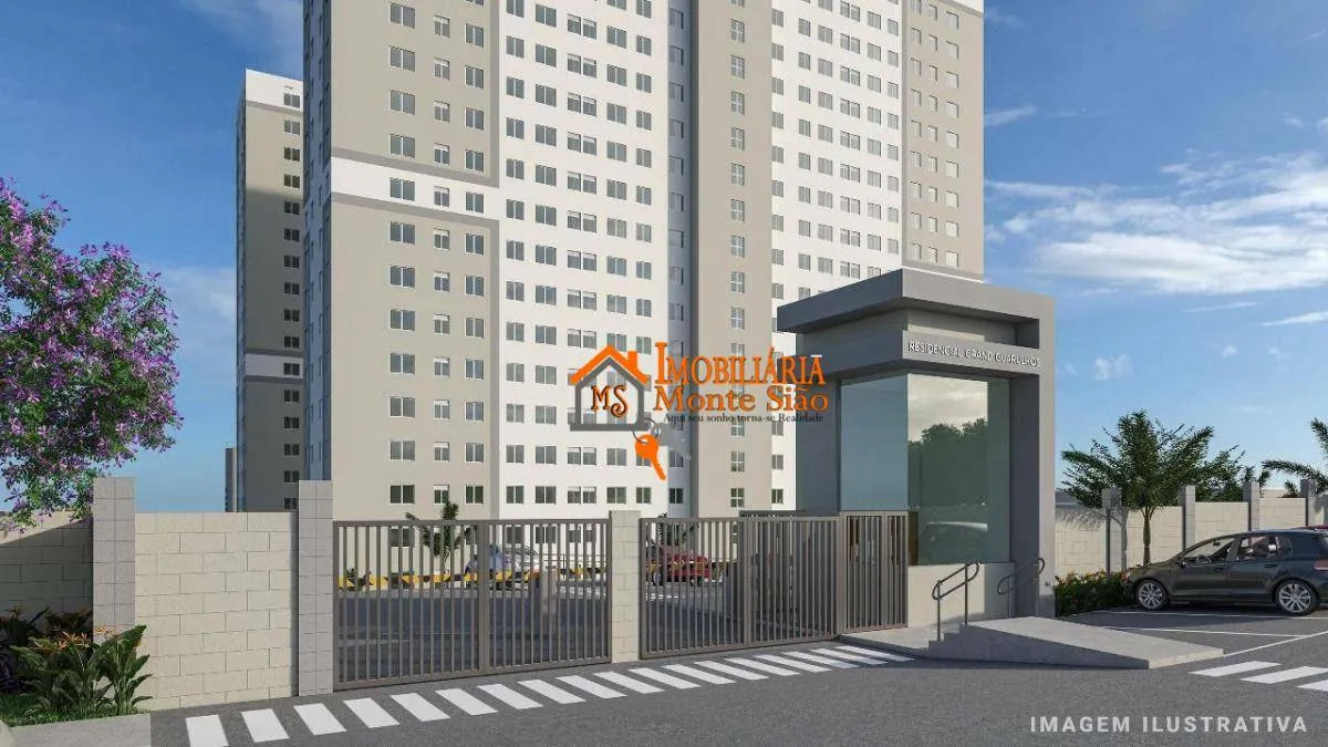 Imagem Apartamento com 2 dormitórios à venda, 37 m² por R$ 246.000 - Vila Nova Bonsucesso - Guarulhos/SP