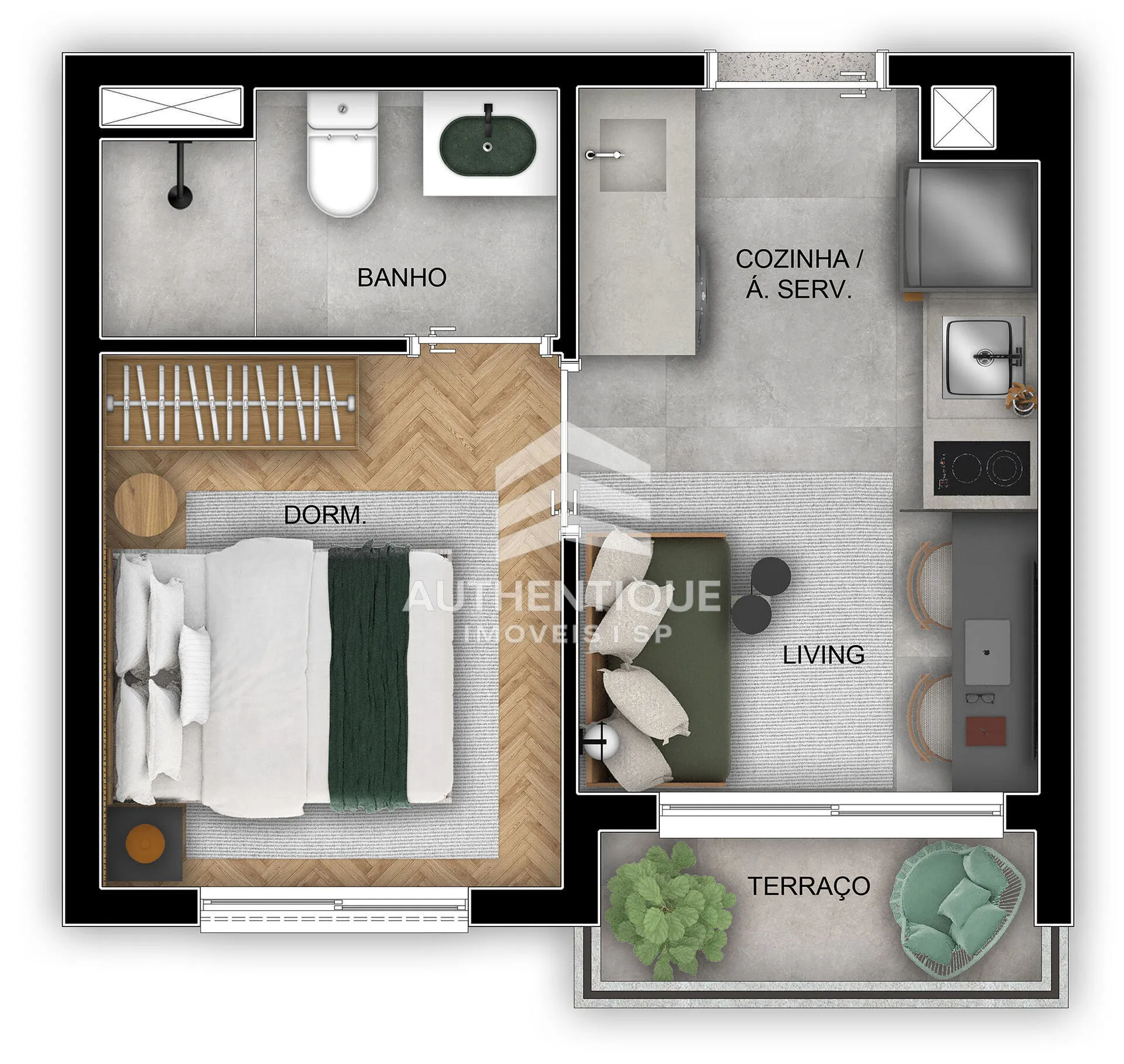 Imagem Viva Benx Casa do Ator - Residencial - Apartamento no bairro Vila Olímpia à venda