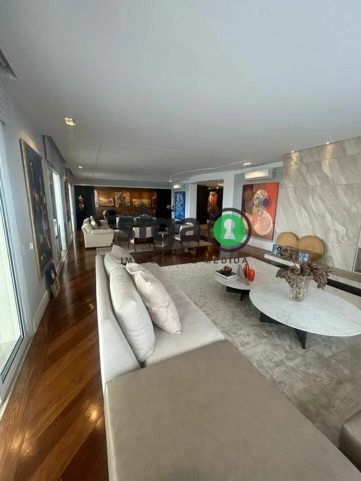 Imagem Apartamento mobiliado para locação no Panamby, de 606 m2, 4 suítes e 6 vagas