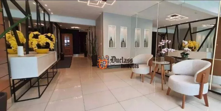 Imagem Apartamento com 3 dormitórios à venda, 123 m² por R$ 800.000 - Vila Guilhermina - Praia Grande/SP