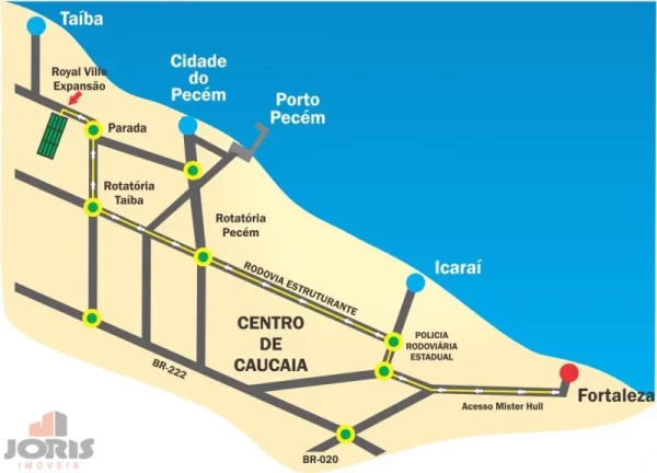Imagem lotes/Terreno à venda no Pecém Ceara - Invista em Loteamento