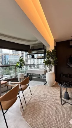 Imagem Flat disponível para venda no Cyrela by Pininfarina no Itaim Bibi, com 49m², 1 dormitório e 1 vaga