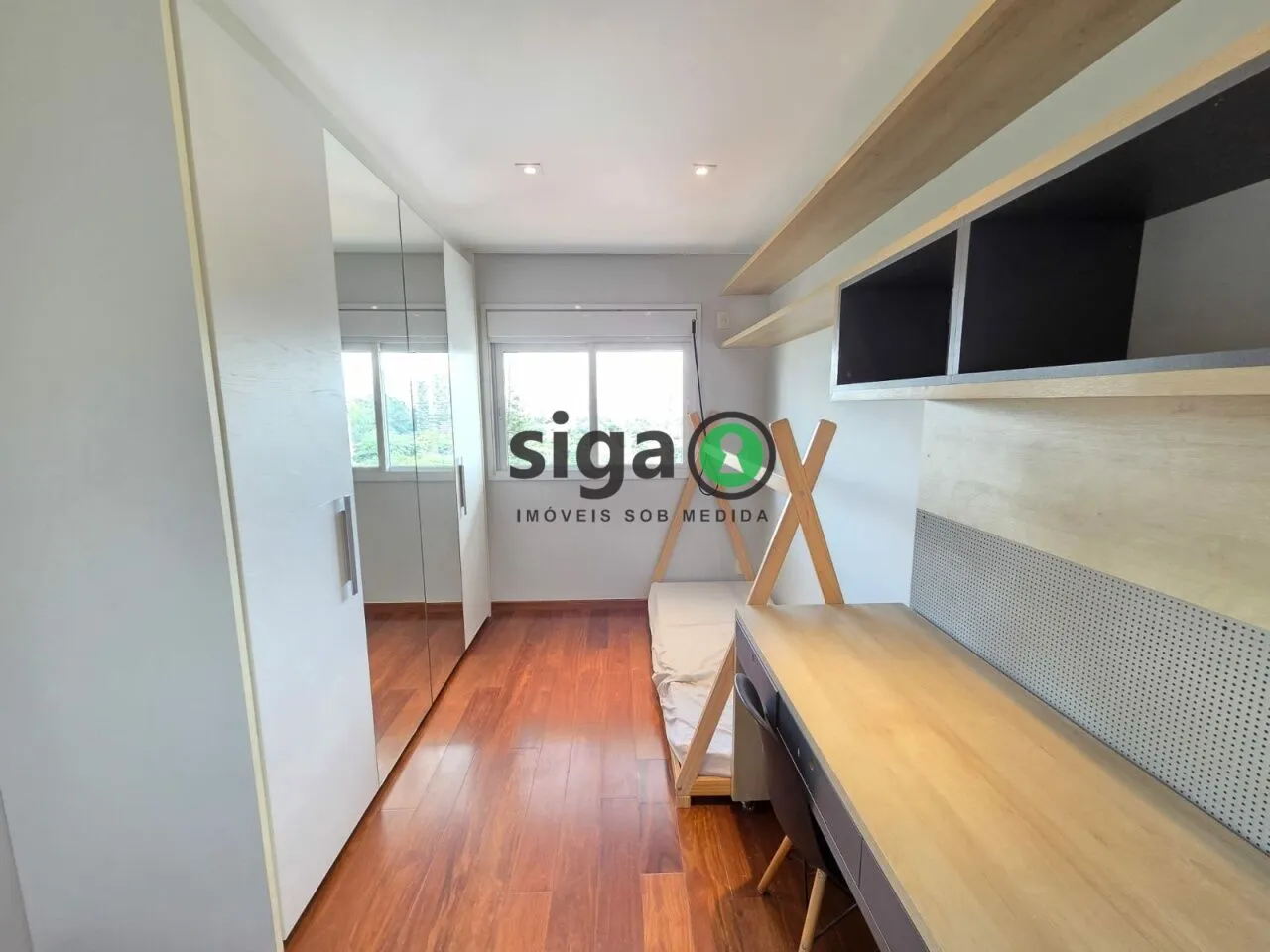 Imagem Apartamento Brooklin 134 m² 3 suítes pé direito duplo varanda gourmet churrasqueira