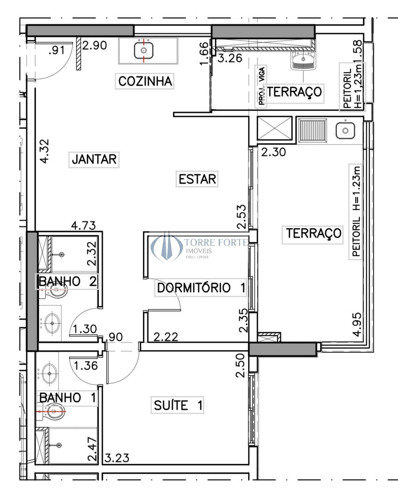 Imagem Apartamento 2 dormitórios 1 suíte e 1 vaga na Vila Ema LANÇAMENTO