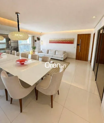 Imagem Apartamento mobiliado com 3 dormitórios à venda, 168 m² por R$ 1.600.000 - Setor Oeste - Goiânia/GO