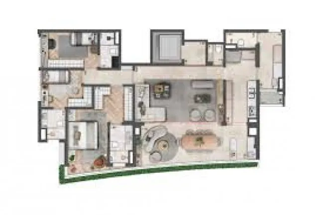 Imagem Apartamento com 3 Quartos à Venda, 220 m²em Moema - São Paulo