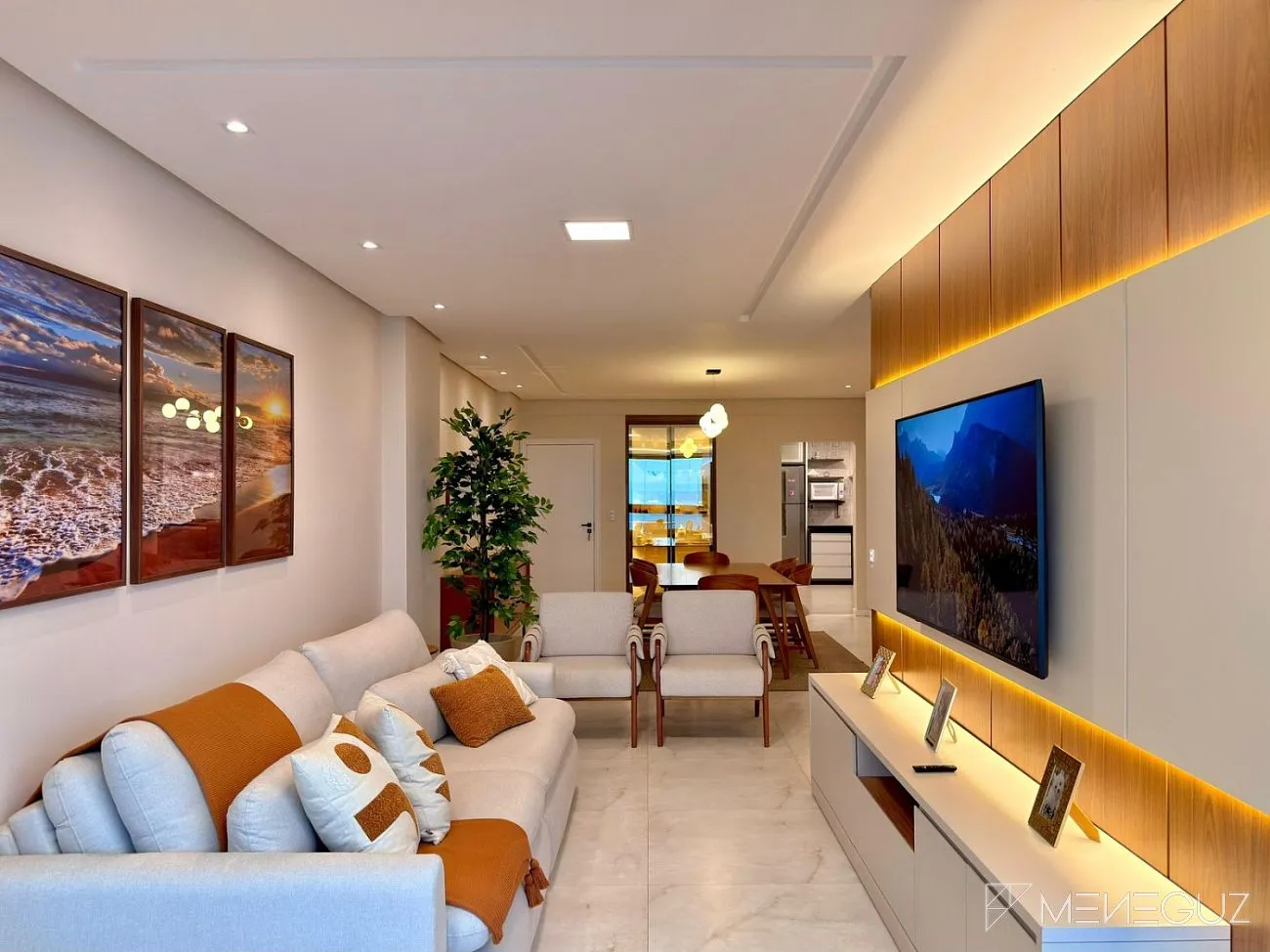 Imagem Apartamento à venda na Praia do Morro, Guarapari - 3 quartos, 2 suítes, DCE, frente mar, mobiliado