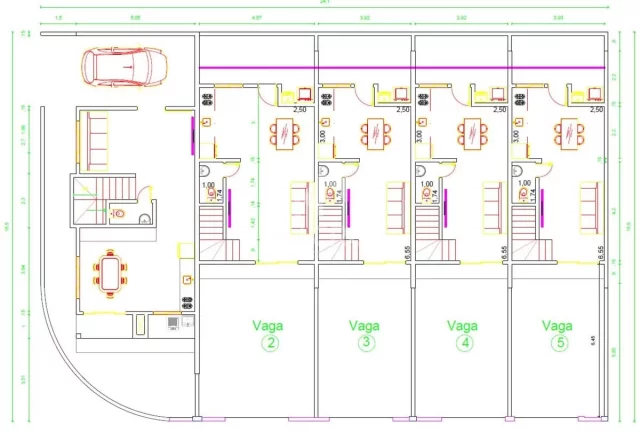 Imagem Geminado | Três Rios do Sul | 3 quartos | 71 e 87m²