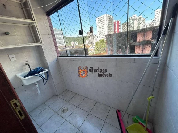 Imagem Apartamento com 2 dormitórios à venda, 90 m² por R$ 438.000 - Canto do Forte - Praia Grande/SP