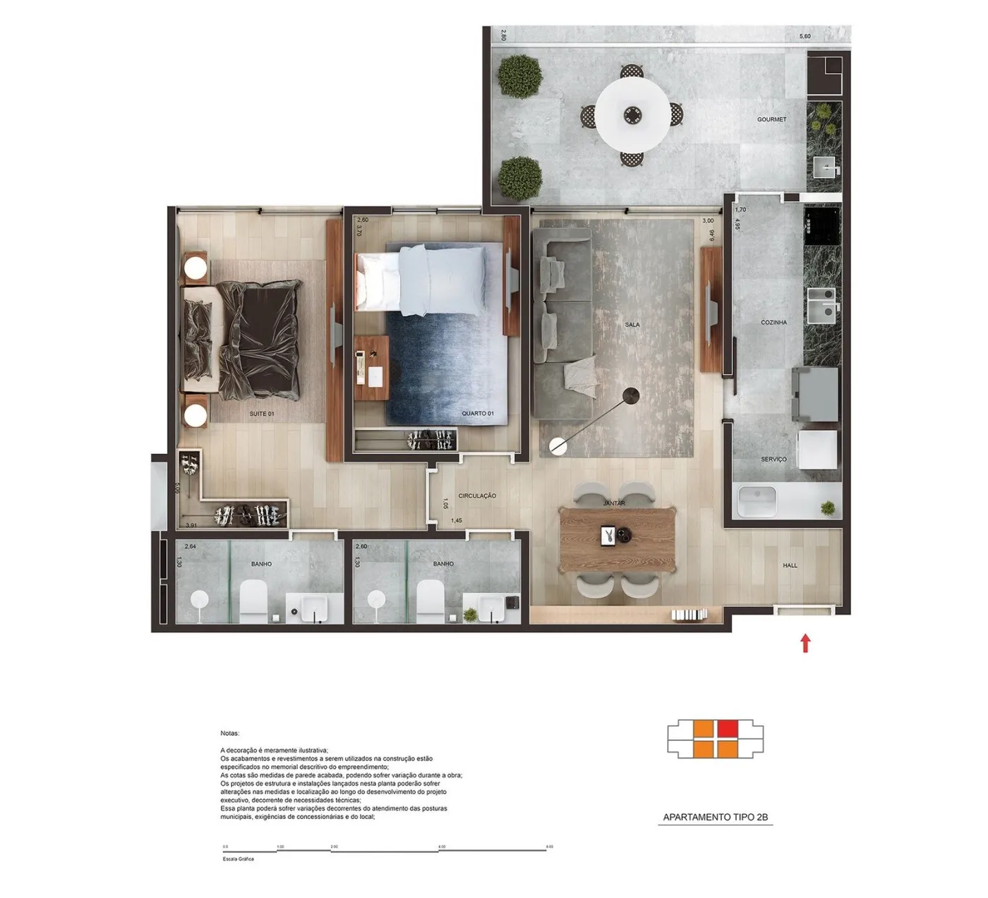 Imagem Apartamento para Venda em Petrópolis / RJ no bairro Itaipava