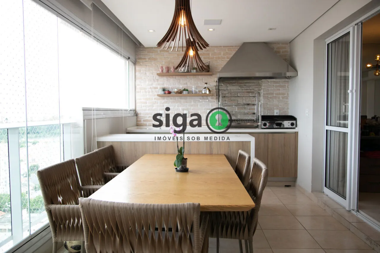 Foto do imóvel Apartamento 3 Suítes | Varanda Gourmet com Churrasqueira | Andar Alto | 124 m² | 2 Vagas, Depósito