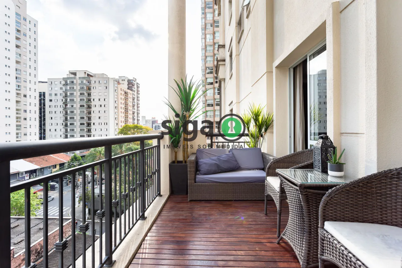 Imagem APARTAMENTO DUPLEX MOBILIADCO COM 2 QUARTOS SENDO SUITES EM MOEMA PASSAROS