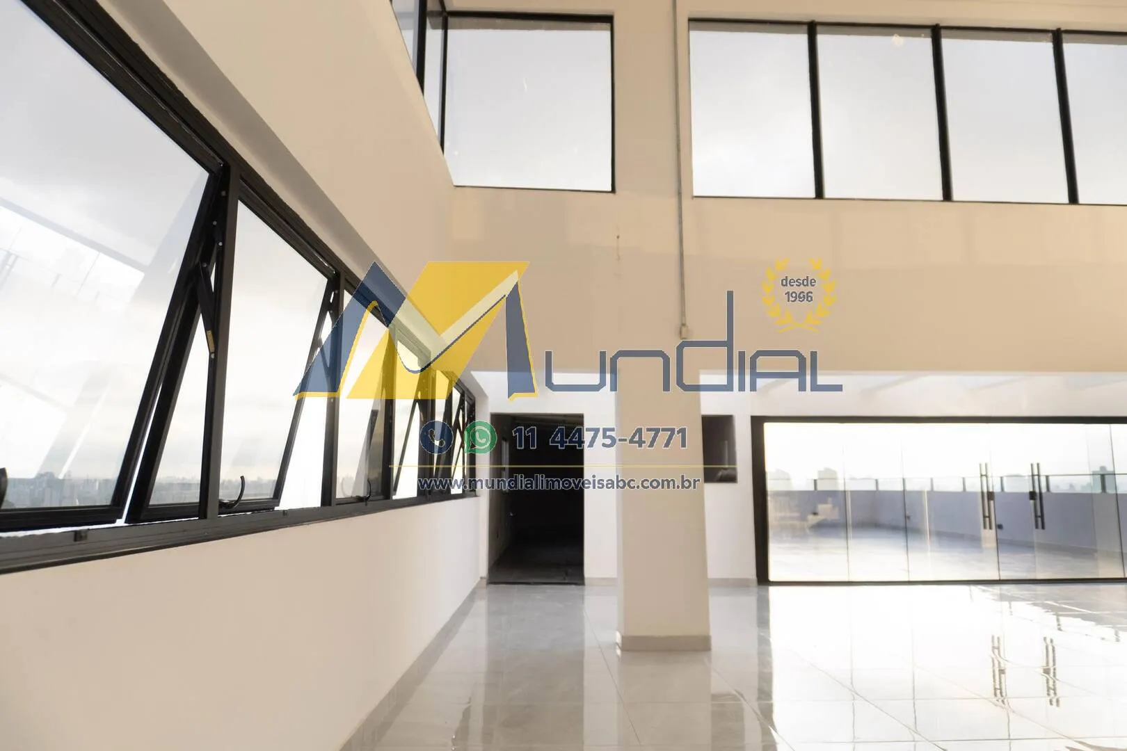 Imagem Rooftop corporativo exclusivo com vista privilegiada em Santo André.