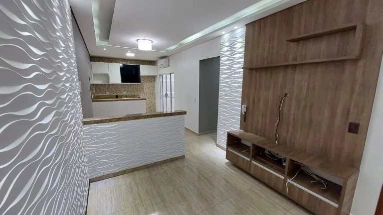 Imagem Casa com 3 dormitórios para alugar, 90 m² por R$ 4.462,00/mês - Terras de Santa Bárbara - Santa Bárbara D'Oeste/SP