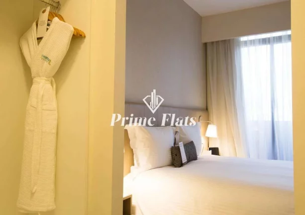 Imagem Flat disponível para venda no Staybridge Suítes São Paulo, no Itaim Bibi, com 38m², 1 dormitório e 1 vaga