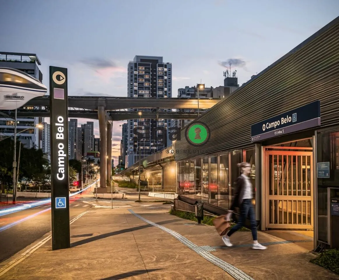 Imagem Apartamento 60 m² | Brooklin Moderno 2 dormitórios e vaga a 350 metros do Metrô