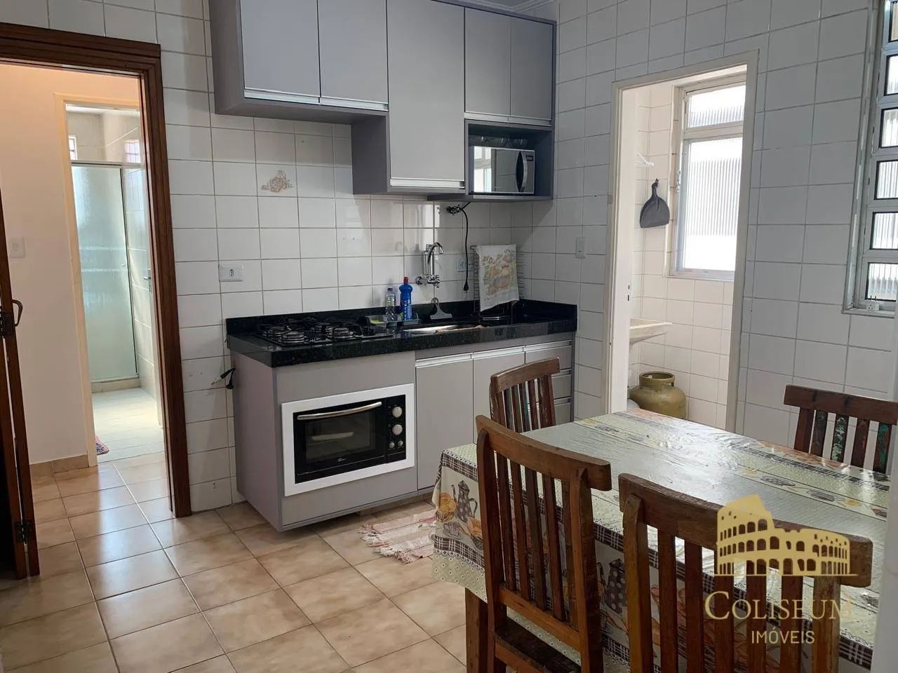 Imagem Apartamento com 2 dormitórios à venda, 55 m² por R$ 335.000,00 - Boqueirão - Praia Grande/SP