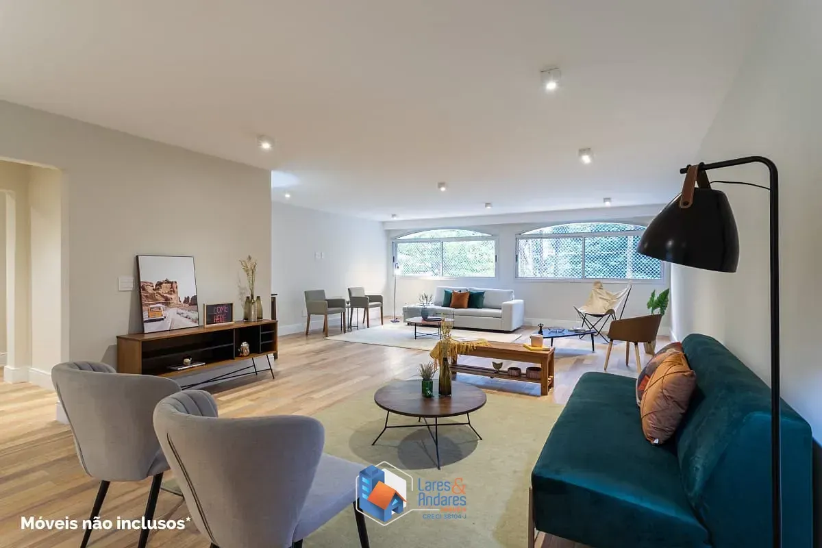Foto do imóvel Apartamento para venda em Bela Vista com 4 quartos, sendo 2 suítes, 263m² em Rua Artur Prado
