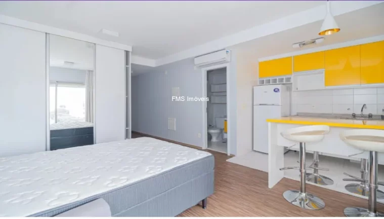 Imagem Studio para locação no Brooklin com 1 suíte, 1 banheiro, 1 vaga, 33m².