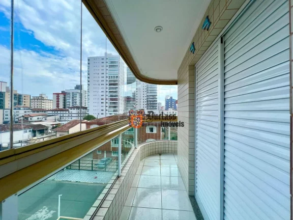 Imagem Apartamento com 3 dormitórios à venda, 114 m² por R$ 595.000 - Vila Tupi - Praia Grande/SP