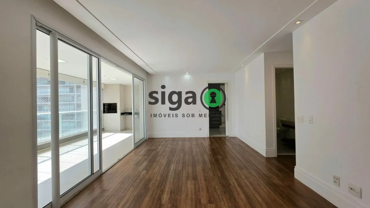 Imagem Apartamento 134m² no Brooklin - 3 suítes, varanda gourmet lazer completo em localização privilegiada