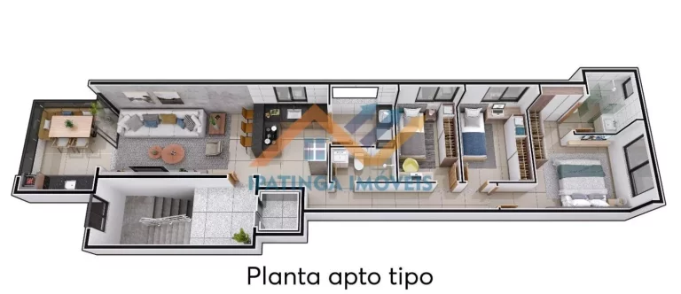 Imagem Apartamento de alto padrão no bairro Canãa uma das melhores localizações do bairro!