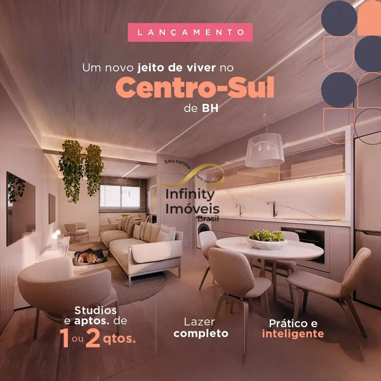 Imagem ONE - Apartamento à venda no bairro Centro - Belo Horizonte/MG