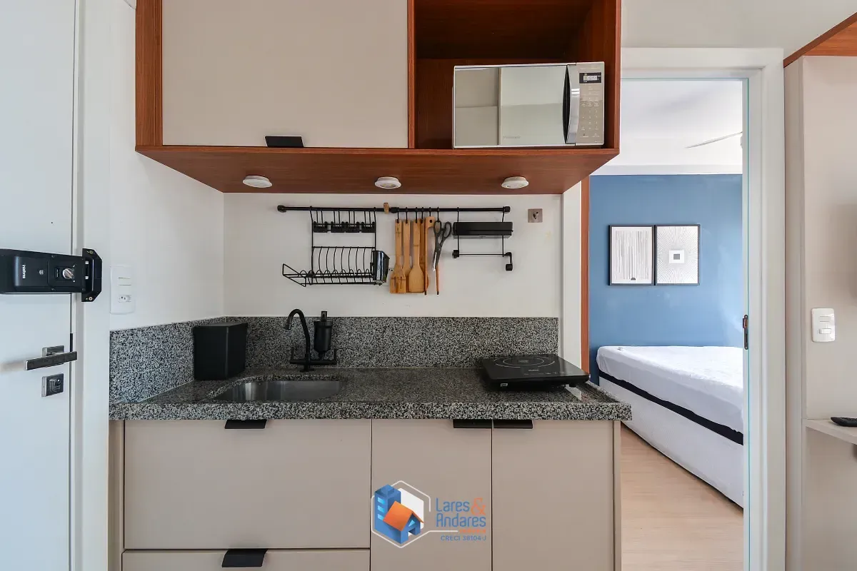 Imagem Apartamento para venda em Vila Nova Conceição com 1 quarto, sendo 1 suíte, 27m²