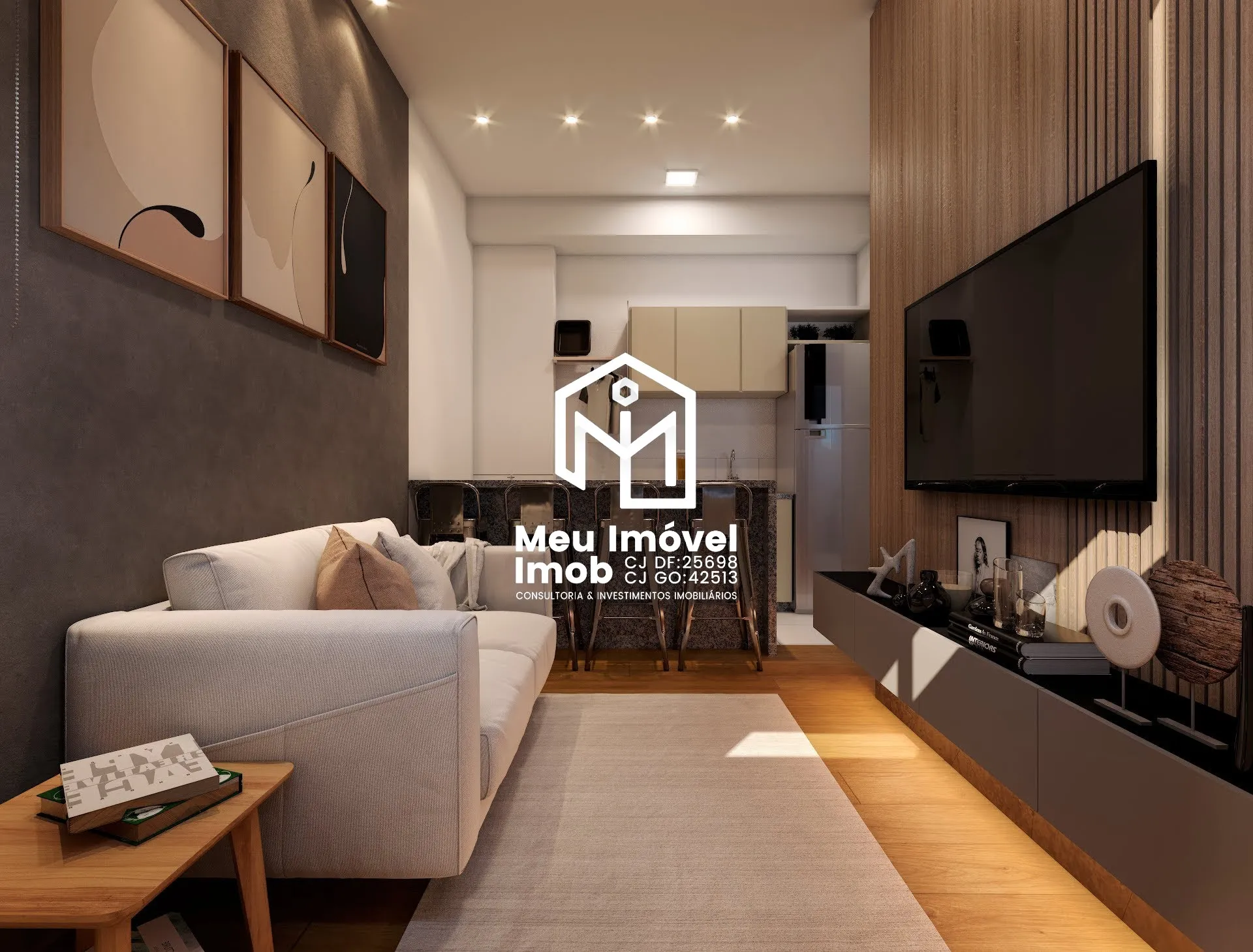 Imagem Apartamento 1 Quarto Sem Vaga 40² Mini Mercado Bicicletário