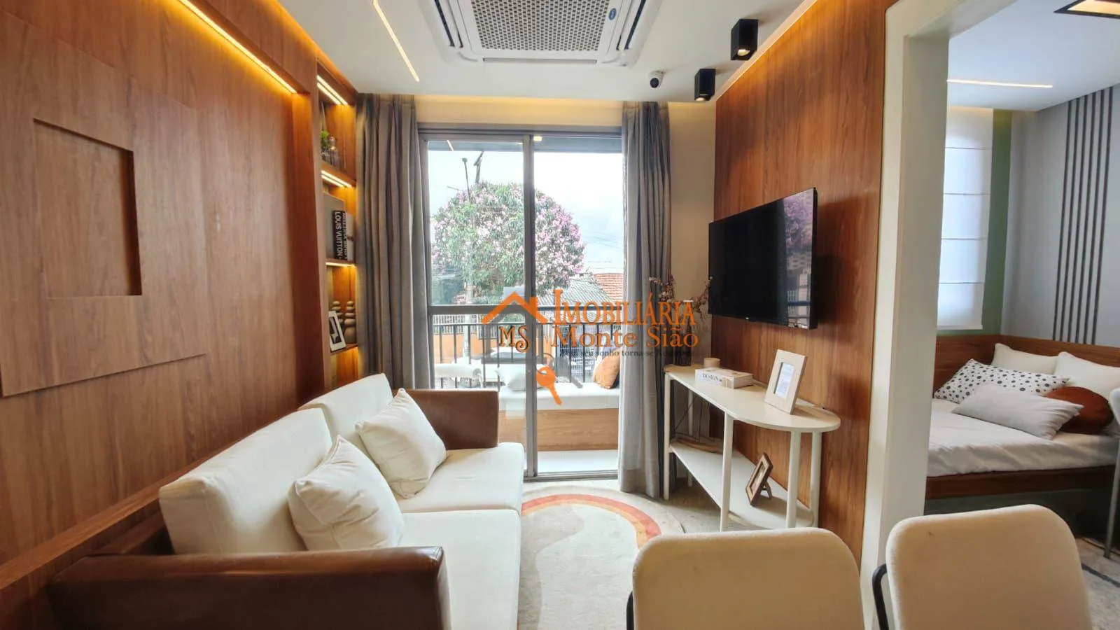 Imagem Apartamento com 2 dormitórios à venda, 37 m² por R$ 320.805,16 - Ponte Grande - Guarulhos/SP