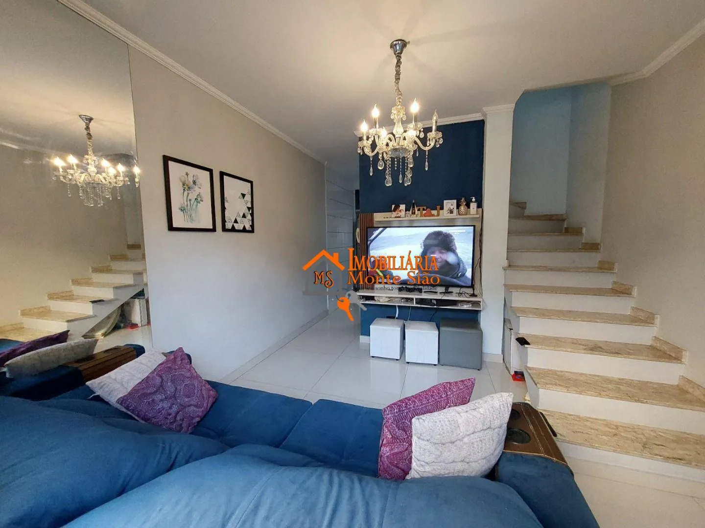 Imagem Sobrado com 2 dormitórios à venda, 106 m² por R$ 395.000,00 - Jardim do Papai - Guarulhos/SP