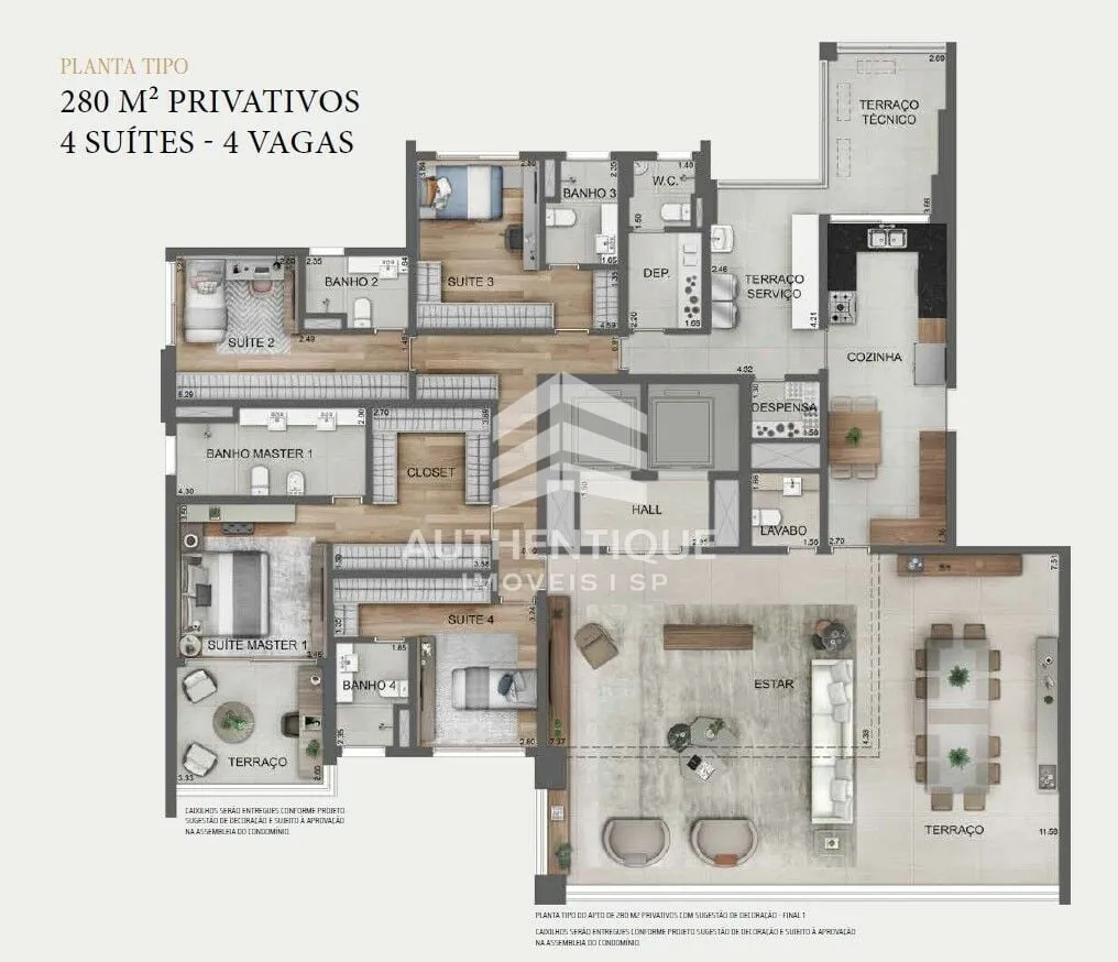 Imagem PÁTRIO IBIRAPUERA - Apartamento no bairro Moema à venda
