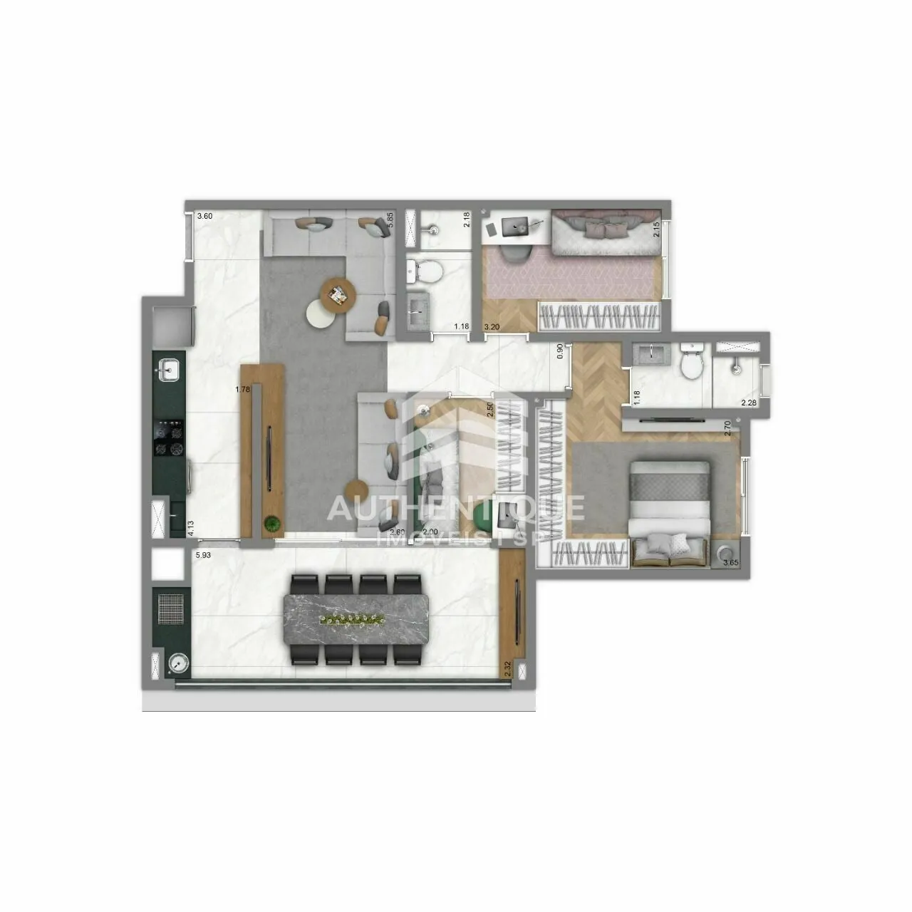Imagem Living Blend - Bonfim Campinas - Apartamento à venda no bairro Bonfim - Campinas/SP