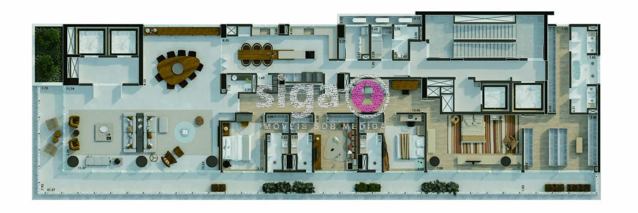 Imagem Apartamento à venda em Moema de 479 m² com 4 Suítes e 5 Vagas - São Paulo