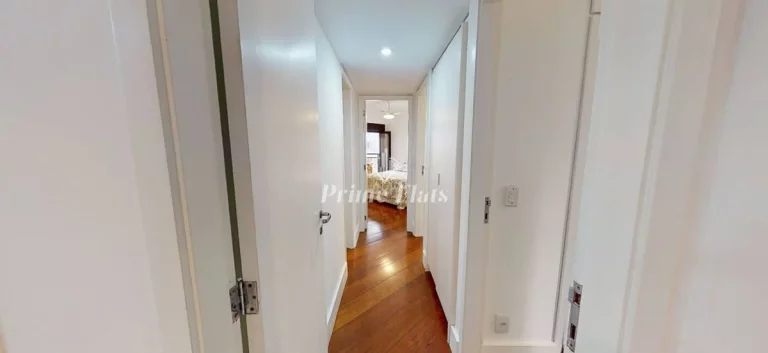 Imagem Flat disponível para locação no The Sutton House em Moema, com 120m², 3 dormitórios e 2 vagas