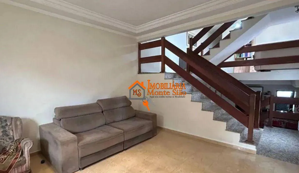 Imagem Sobrado com 3 dormitórios à venda, 178 m² por R$ 900.000 - Jardim Barbosa - Guarulhos/SP