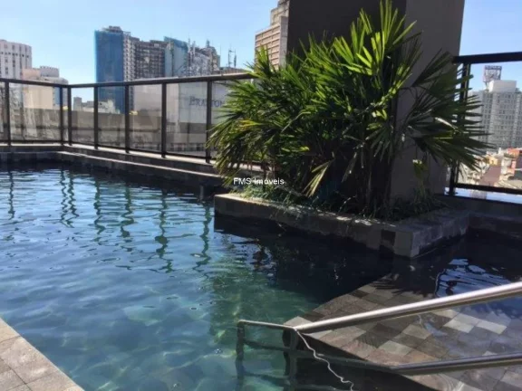 Imagem Apartamento à venda na rua Martim Fontes SP - 1 dormitório, 1 vaga, 50m, lazer completo