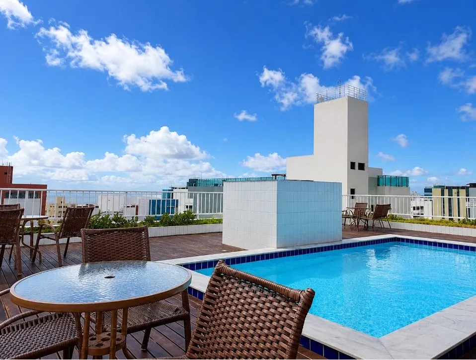 Imagem Apartamento de 46 m² em Cabo Branco, próximo à praia, com piscina na cobertura e excelente potencial de valorização.