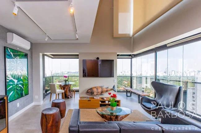 Pinheiros Novo - MOBILIADO- 1 St - 1 vg - Duplex - 89m² - Vista Fantástica