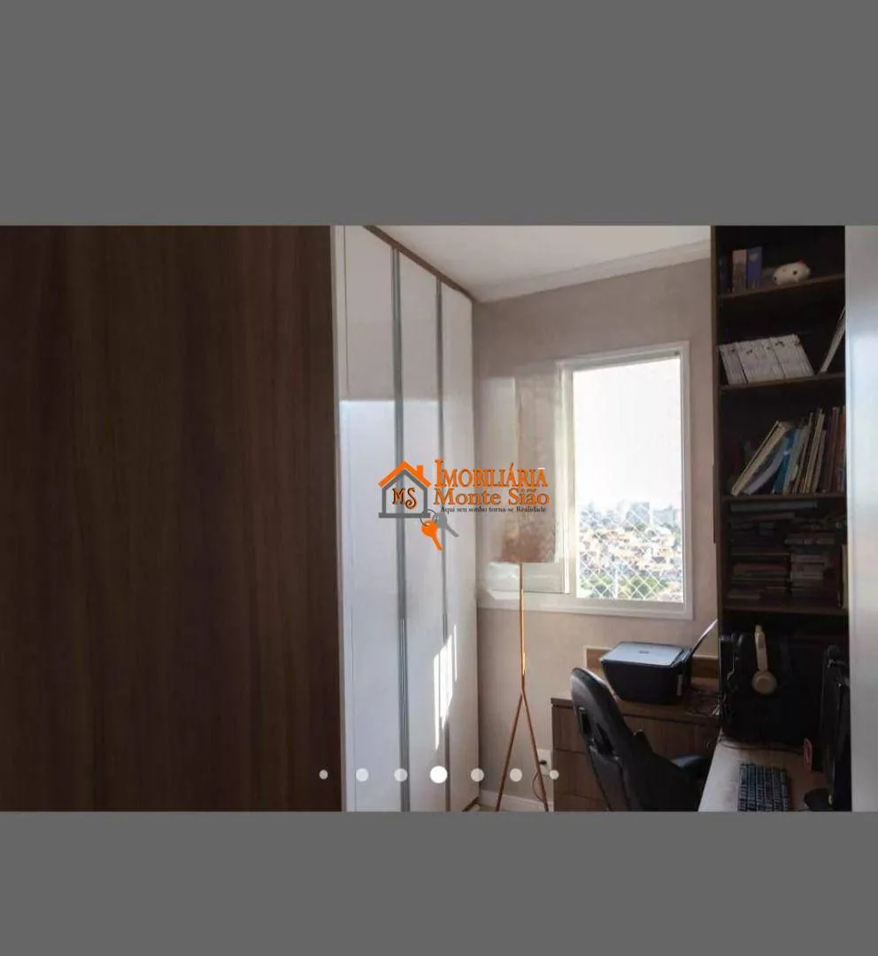 Imagem Cobertura com 3 dormitórios à venda, 99 m² por R$ 600.000,00 - Cocaia - Guarulhos/SP