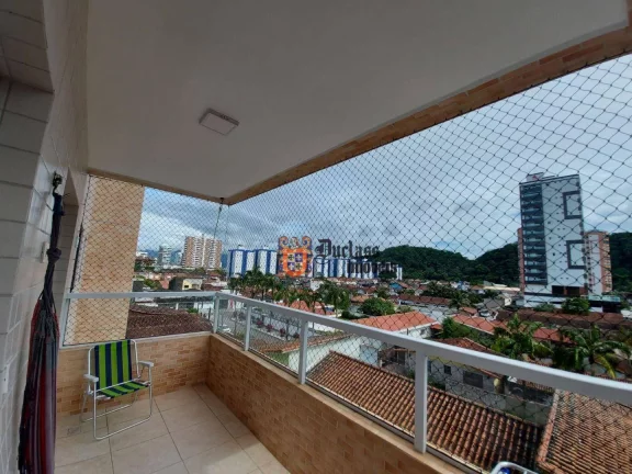 Imagem Apartamento com 2 dormitórios à venda, 60 m² por R$ 485.000 - Canto do Forte - Praia Grande/SP