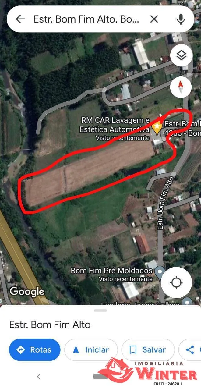 Imagem Pavilhão com 174 m², mai 2.50 ha de terra em Bom Fim Alto, Bom Principio,RS