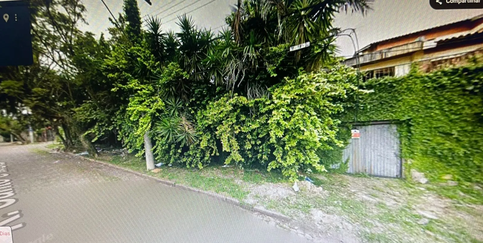 Imagem Terreno de esquina com 528m² Rua R. Márcio Dias - Nonoai