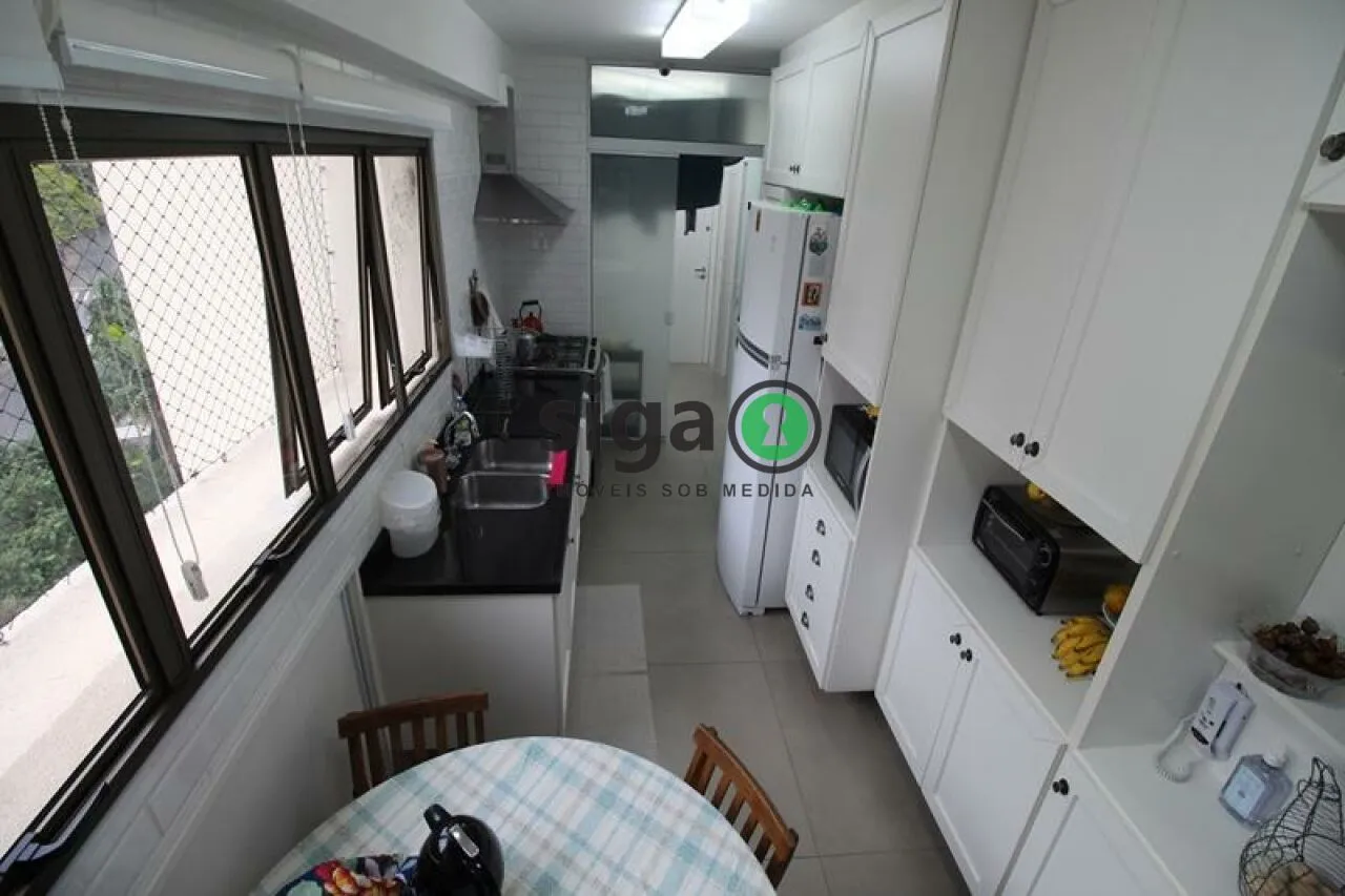 Imagem Brooklin - 147 m² - 3 Suítes - Hall Privativo - Varanda Gourmet