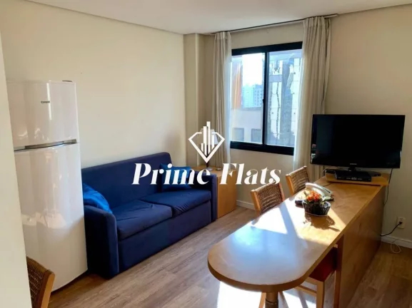 Imagem Flat disponível para locação no Mercure São Paulo Moema Times Square Hotel, com 58m², 2 dormitórios e 1 vaga