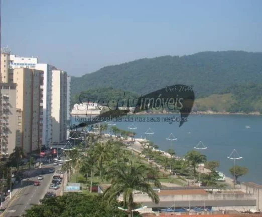 Imagem Cobertura em Santos a venda na orla da praia.